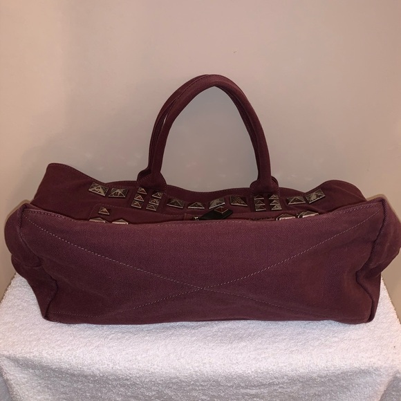 Marc Jacobs canvas chipped studs tote bag - Picture 5 of 8